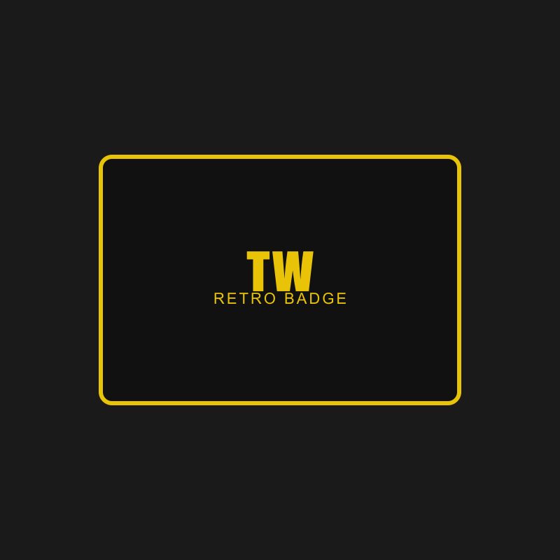 Retro Sticker