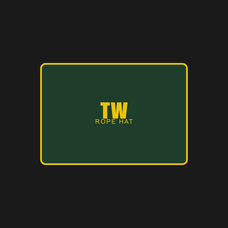 Torqueworks Rope Hat — Green / Yellow