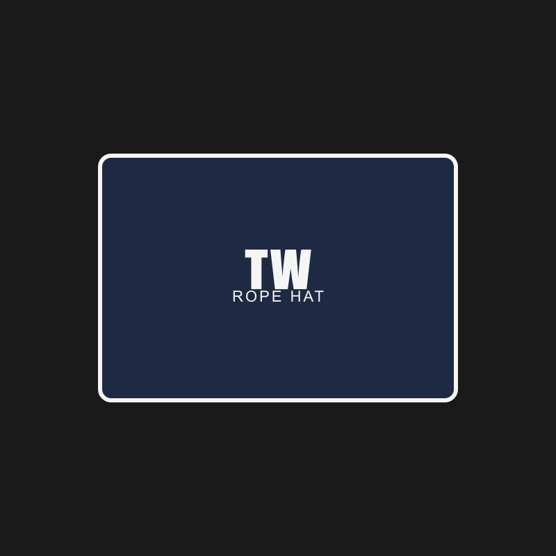 Torqueworks Rope Hat — Navy / White